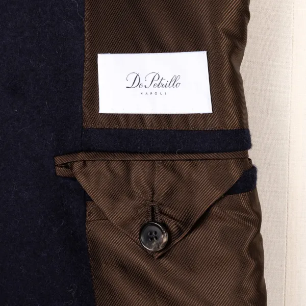 De Petrillo Club Button Jacket Made Of Wool And Cashmere By Drago - Ha
