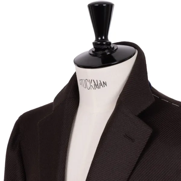 Cesare Attolini Coat "Capodimonte" From Scottish Lambswool And Cashmere - Pure Handwor