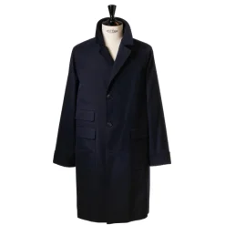 Coherence Coat "Corb Ii" Made Of Japanese Cotton Gabardine
