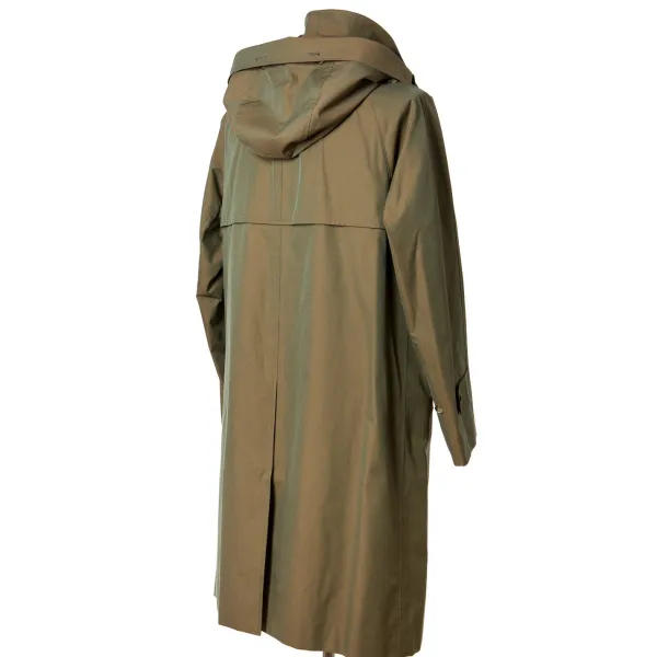 Coherence Coat "Fou Fou Ii" Made Of Japanese Cotton Gabardine