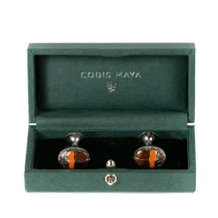 Codis Maya Cufflink "Scarab