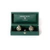 Codis Maya Cufflinks "Olive Persian"
