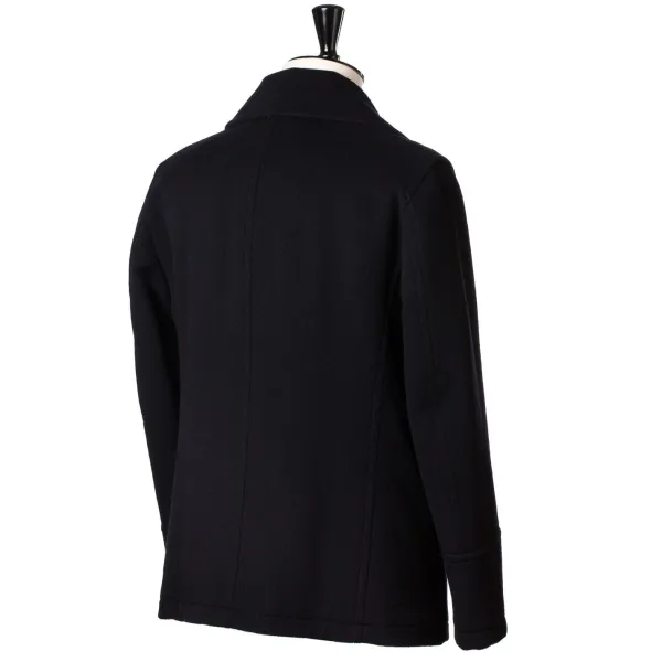Sealup Dark Blue Caban Jacket "Amalfi" Made Of Water Repellent Wool