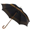 Maglia Dark Blue Cane Umbrella "Lord" With Polished Maple Handle