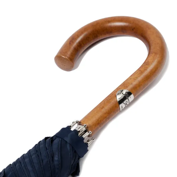 Maglia Dark Blue Umbrella "Traveller" With Wooden Handle