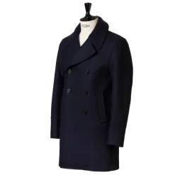 Sealup Dark Blue Wool Pea Coat