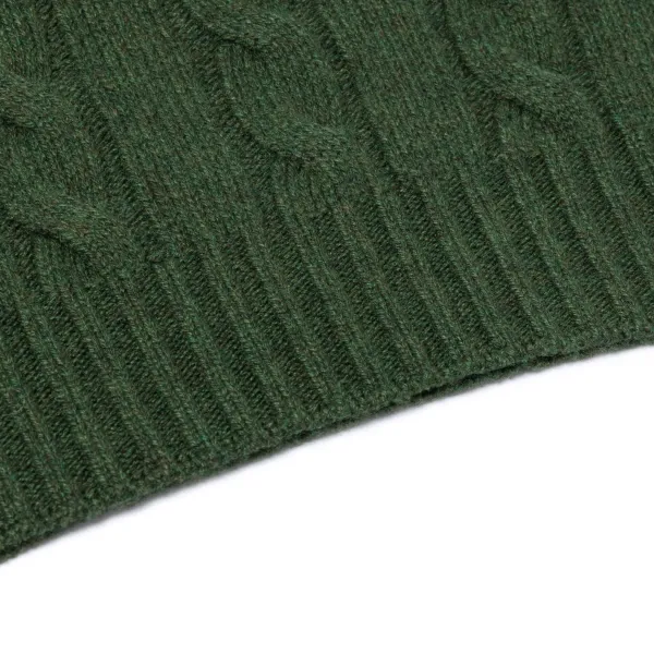 Di Poldo Delle Alpi Torino" Turtleneck Sweater In Pure Cariaggi Cashmere - Hand