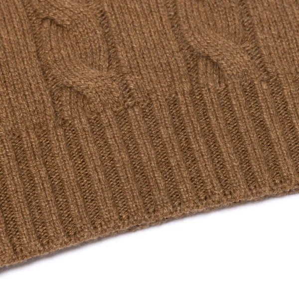 Di Poldo Delle Alpi Torino" Turtleneck Sweater In Pure Cariaggi Cashmere - Hand