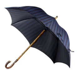 Maglia Denim Blue Umbrella With Wooden Handle