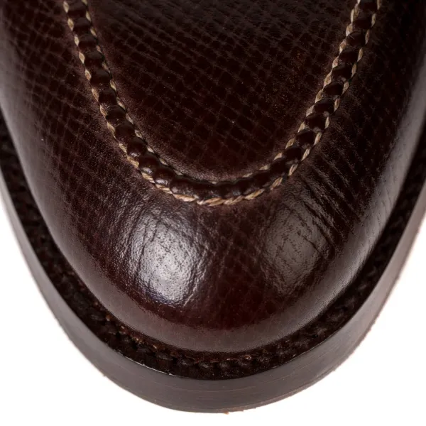 Saint Crispin's Derby "Ghillie" Made Of Brown Calfskin "Russian Calf" - Purely Handcra