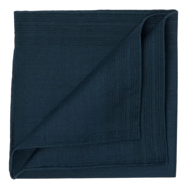 Simonnot-Godard Duras Nuit Pocket Square Made Of Linen And Cotton