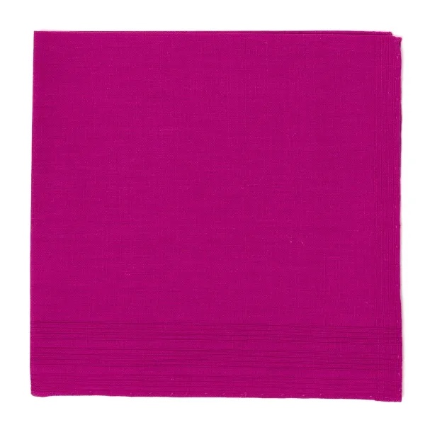 Simonnot-Godard Duras Prune Pocket Square Made Of Linen And Cotton