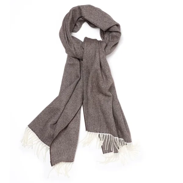 Petronius Exclusive For Michael Jondral: Scarf "Natte" In Pure Escorial Wool