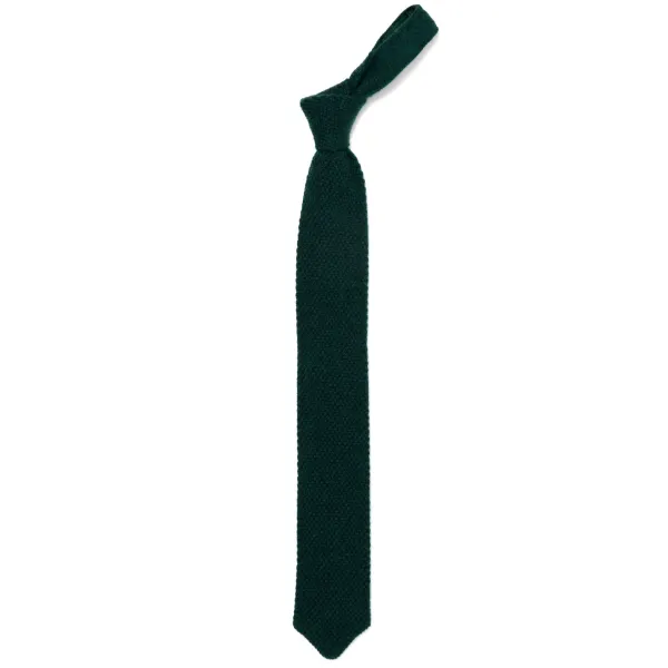 Petronius Exclusive For Michael Jondral: Knitted Tie "Crochet" In Pure Cashmere