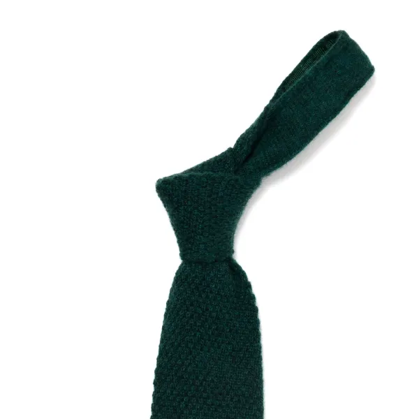 Petronius Exclusive For Michael Jondral: Knitted Tie "Crochet" In Pure Cashmere