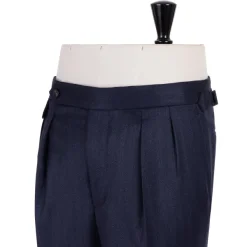 Rota Sartorial Exclusive For Michael Jondral: Trousers "New York" With Two Pleats - R