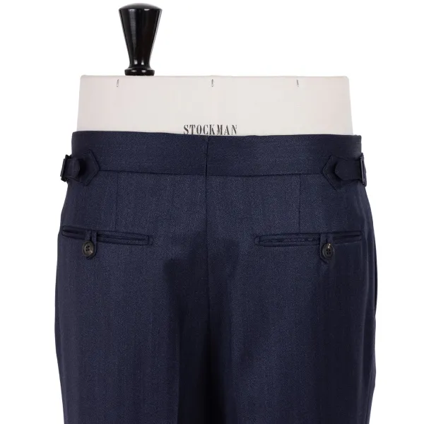 Rota Sartorial Exclusive For Michael Jondral: Trousers "New York" With Two Pleats - R