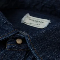 Borriello Exclusive For Michael Jondral: Japanese Cotton Denim Shirt "Italian We