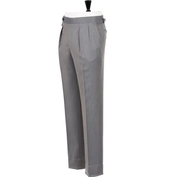 Rota Sartorial Exclusive For Michael Jondral: Trousers "New York" With Two Pleats - R