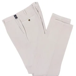 Rota Sport Exclusive For Michael Jondral: Cream-Colored Fine Corduroy Pants In "P