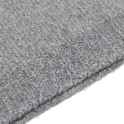 Fedeli Exclusive To Michael Jondral: Flannel Grey 4-Ply Piuma Cashmere Sweate