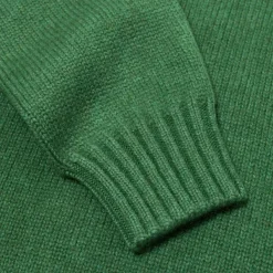 Fedeli Exclusive To Michael Jondral: Green Scottish 4-Ply Cashmere Turtleneck