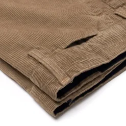Rota Sport Exclusive To Michael Jondral: Sand-Colored Fine Corduroy Pants In "Pre