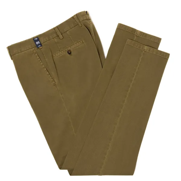 Rota Sport Exclusive To Michael Jondral: Olive Green Cotton Mix Winter Chino - Ro