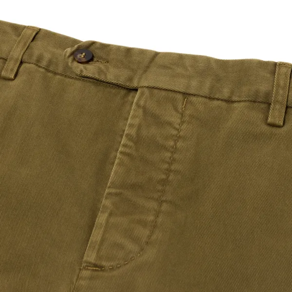 Rota Sport Exclusive To Michael Jondral: Olive Green Cotton Mix Winter Chino - Ro