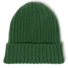 Fedeli Exclusive To Michael Jondral: Green Knitted Hat In Pure Scottish Cashm