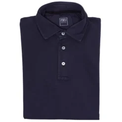 Fedeli Exclusive To Michael Jondral: "North" Long-Sleeve Polo In Pure Giza Co