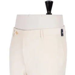 Rota Sartorial Exclusive To Michael Jondral: English Cotton-Corduroy Trousers With Iv