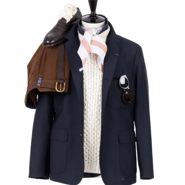 Rota Sport Exclusive To Michael Jondral: Cocoa Brown Cotton & Cashmere "Luxury Ch