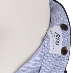 Rota Sartorial Exclusive To Michael Jondral: Blue Pure Wool Flannel Pants - Rota Sart