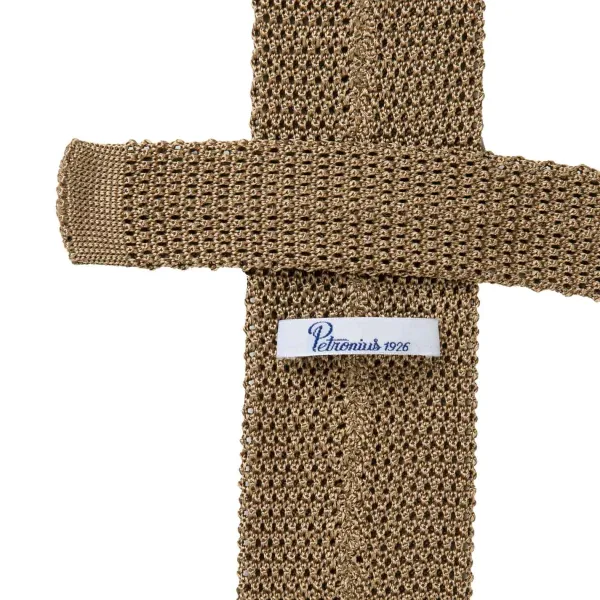 Petronius Exclusively For Michael Jondral: Knit Tie "Unita" Made Of Pu