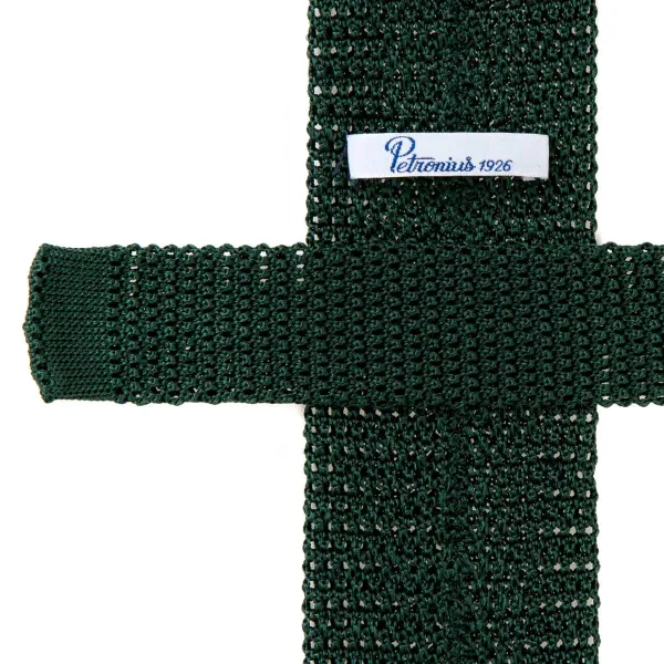 Petronius Exclusively For Michael Jondral: "Pois" Knitted Tie Made Of Pure Silk
