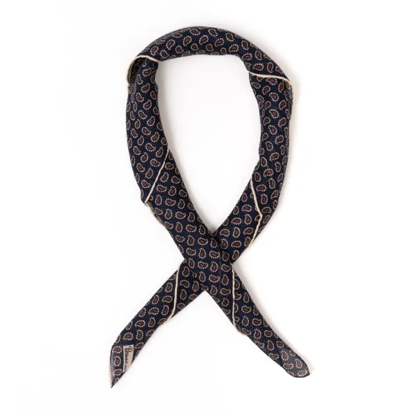 Petronius Exclusively For Michael Jondral: Scarf "Vintage Print - Milano 1971" M
