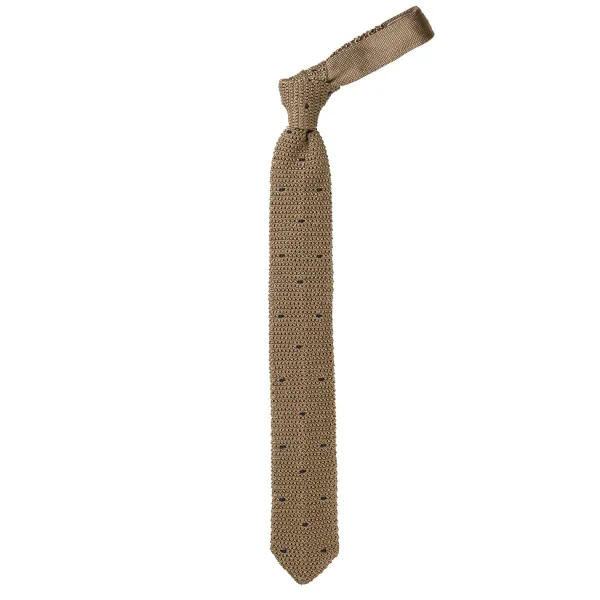 Petronius Exclusively For Michael Jondral: Knit Tie "Pois" Made Of Pur