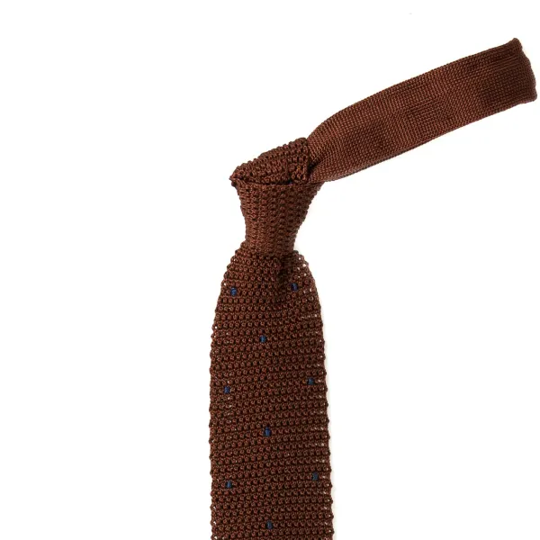Petronius Exclusively For Michael Jondral: "Pois" Knitted Tie Made Of Pure Silk