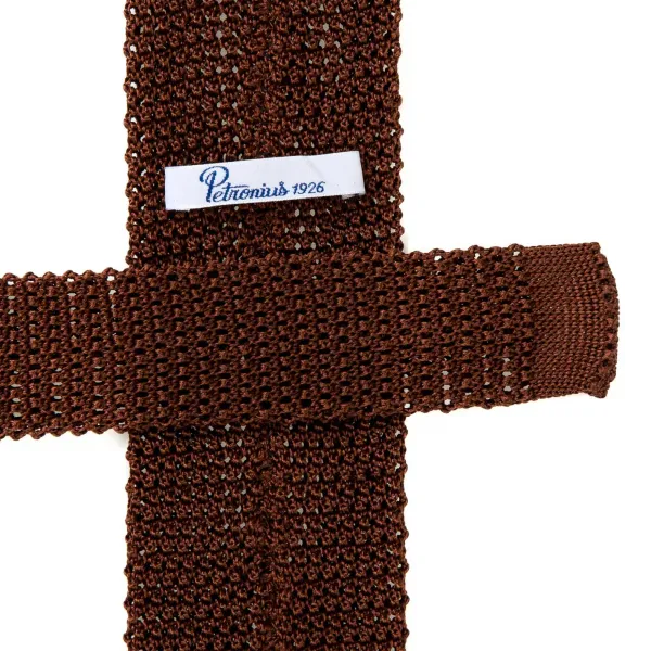 Petronius Exclusively For Michael Jondral: "Pois" Knitted Tie Made Of Pure Silk
