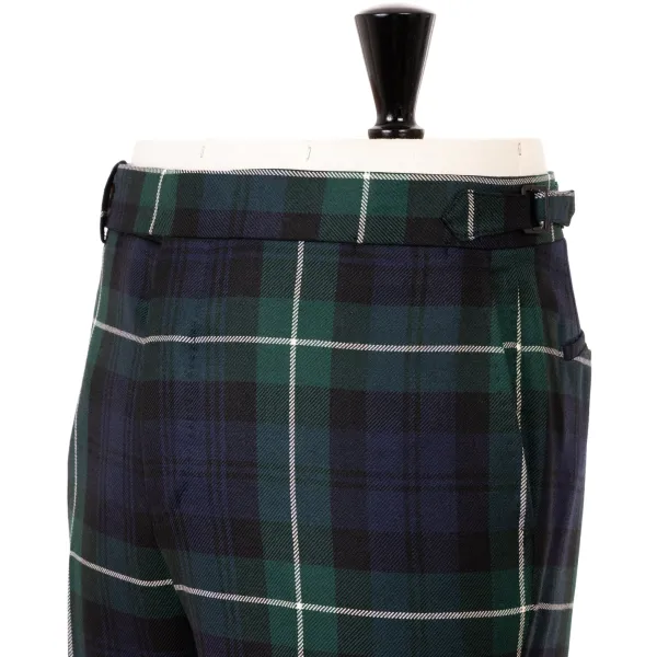 Rota Sartorial Exclusively For Michael Jondral: Plaid Pants "New Blackwatch" Made Of