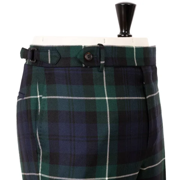 Rota Sartorial Exclusively For Michael Jondral: Plaid Pants "New Blackwatch" Made Of