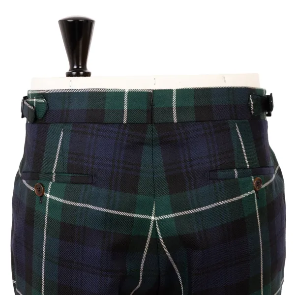Rota Sartorial Exclusively For Michael Jondral: Plaid Pants "New Blackwatch" Made Of
