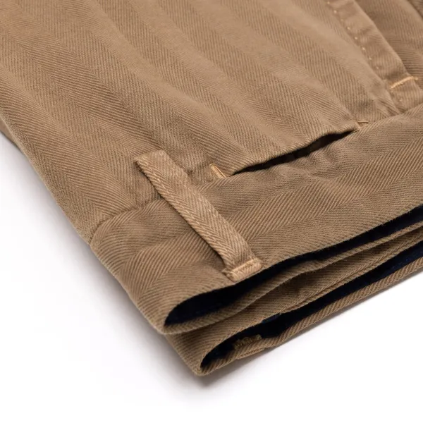 Rota Sport Exclusively For Michael Jondral: Sand-Colored "Luxury Chino" Trousers