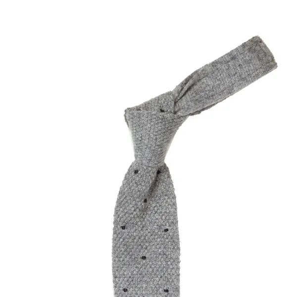 Petronius Exclusively For Michael Jondral: Knitted Tie "Punti Cuciti"