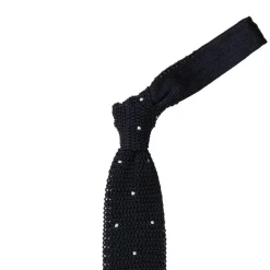 Petronius Exclusively For Michael Jondral: Knit Tie "Pois" Made Of Pur
