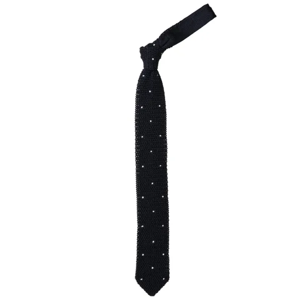 Petronius Exclusively For Michael Jondral: Knit Tie "Pois" Made Of Pur