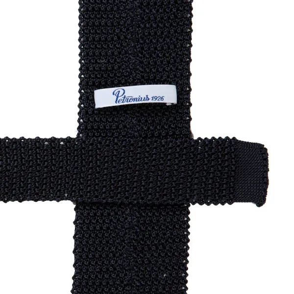 Petronius Exclusively For Michael Jondral: Knit Tie "Pois" Made Of Pur