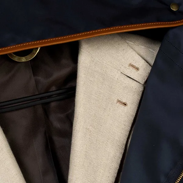 Felisi Garment Bag "Traveller" Made Of Nylon And Saddle Bag