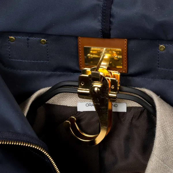 Felisi Garment Bag "Traveller" Made Of Nylon And Saddle Bag